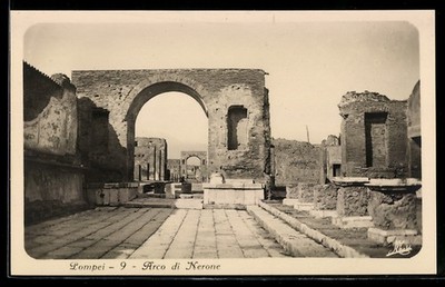 Pompei, Arco di Nerone, Ansichtskarte 