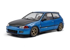 Honda Civic (EG6) 1:18 Solido Works 1991 -- azul cobalto perla -- Solido