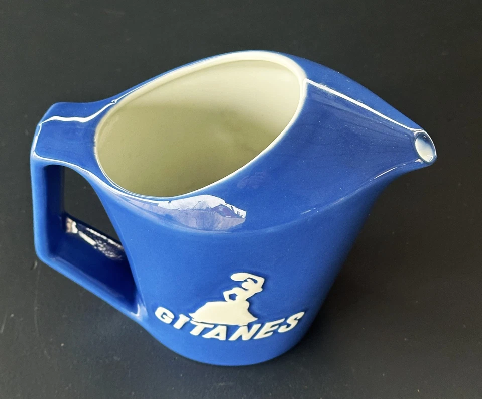 GITANES: ancien pichet broc publicitaire - Etat top ! - Photo 3/4