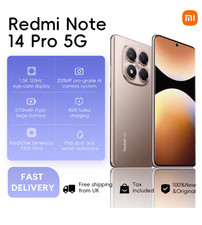 Xiaomi Redmi Note 14 Pro  5G 256GB Unlocked Smartphone Global Version 8GB RAM