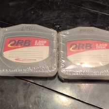 New Qty 2 Castlewood ORB Removable Storage Disk Cartridge 2.2GB Gray