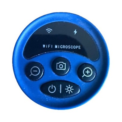 WiFi Microscope Handheld Digital Microscope w/ LED Ring Light, USB/Camera Output