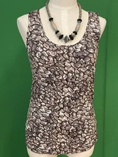 Cabi Sleeveless Multicolor Top Size Medium.