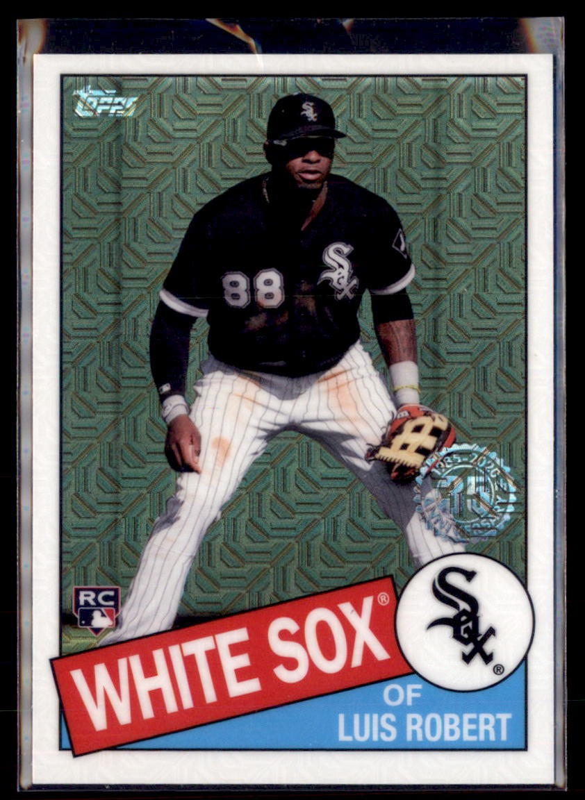 2020 Topps Baseball Silver Pack Mojo Luis Robert White Sox #85TC 48 RC