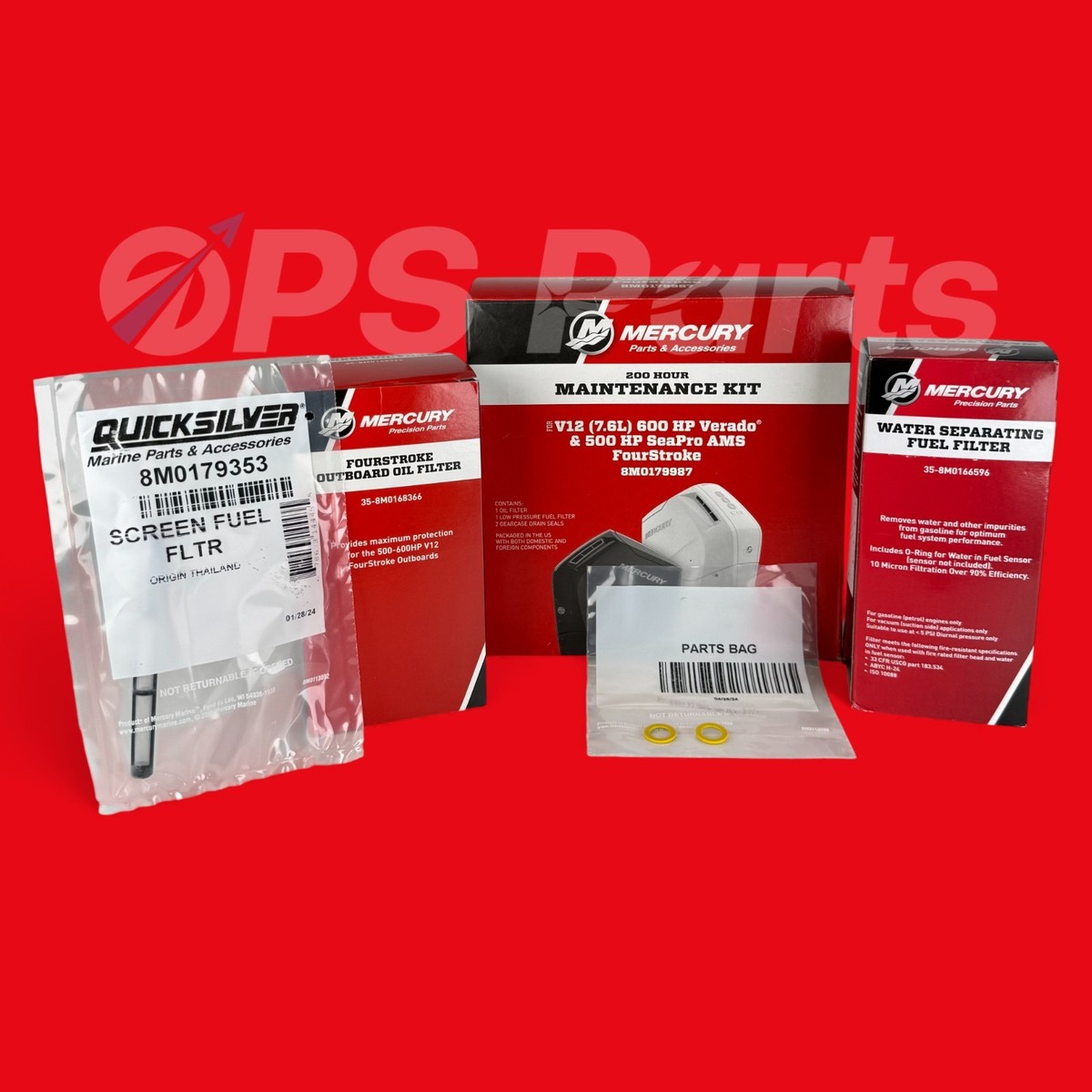 OEM Mercury 200 Hour Maintenance Kit - # 8M0179987 | eBay