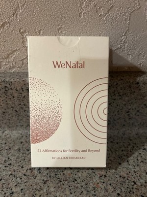 WeNatal 52 Affirmations for Fertility & Beyond. X