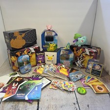 Pok mon Mixed Lot, Elite Trainer Box Box Only 2 Lunchbox Tins, Stickers  More