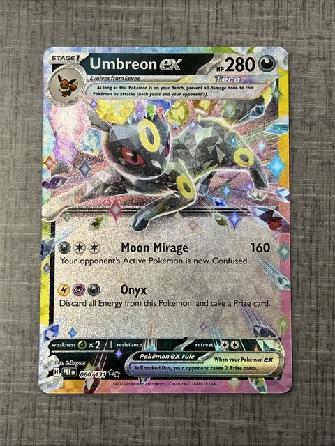 Umbreon ex #60 (Prismatic Evolutions (2025))
