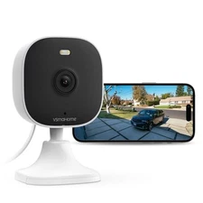 VSmaHome Security Camera, 4MP, 5G & 2.4G WiFi, Lightweight, Indoor/Out [NEW]