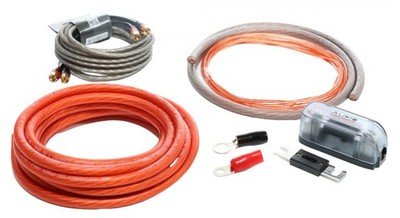 Audio System 35mm² mit OFC Powerkabel Kupfer ofc 99,9% Verstärkeranschlußset