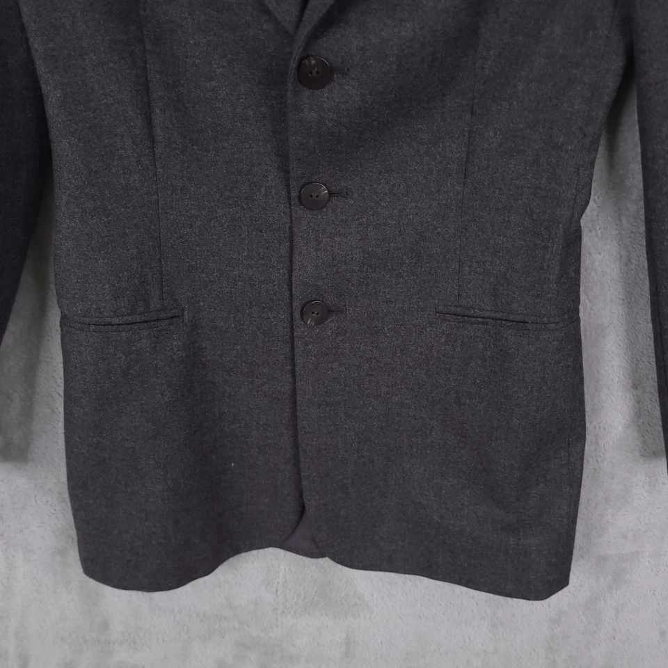 Blazer Ralph Lauren Lana Cachemira Mujer Talla 6 Sencillo Pecho Unión Hecho en EE. UU. Foto 2 de 4