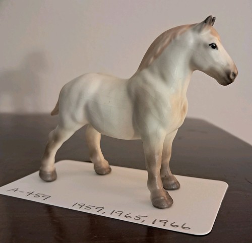 Vintage Hagen Renaker Percheron, Tail Down