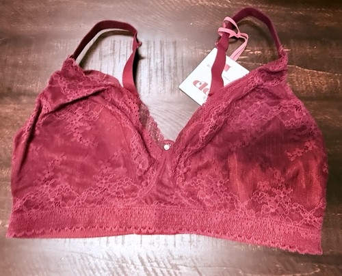 Cleo by Panache Alexis High Apex Non-Wired Bralette Berry 36FF NWT - Picture 4 of 7