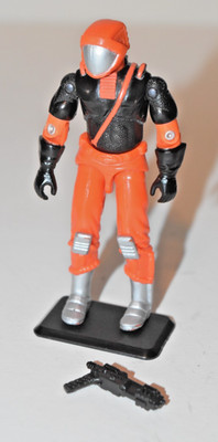 Vintage 1993 G.I. Joe Cobra Nitro-Viper v1 Action Figure Complete w/ Pistol