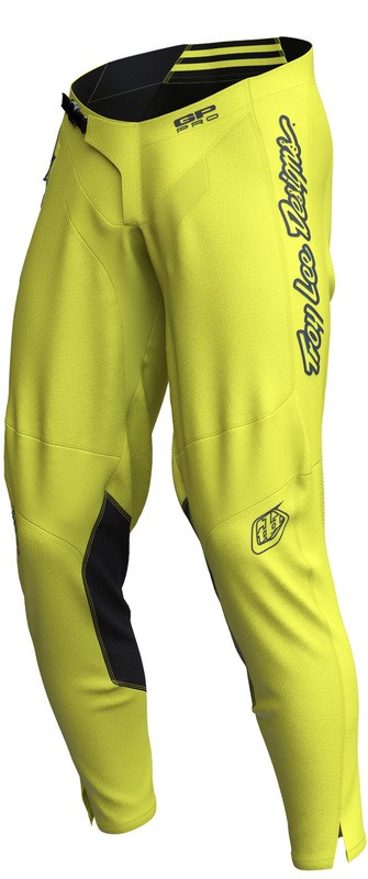 Pantalon TROY LEE DESIGNS GP Pro Mono jaune fluo moto cross cross