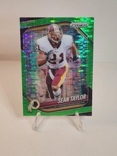 Sean Taylor 2025 Prizm NEON GREEN PULSAR PRIZM #105