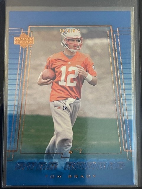 2000 Upper Deck - GOAT Rookie Tom Brady #254 RC 🔥 💎