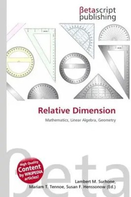 Lambert M. Surhone (u. a.) | Relative Dimension | Taschenbuch | Englisch (2026)