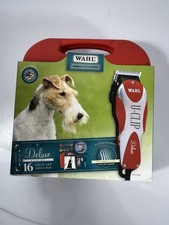 Wahl 9484-300 Deluxe Pet Clipper 16 Piece Kit - Red New In Box