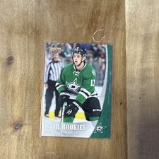 Upper Deck Mattias Janmark Rookie Card #18 2015-16 Star Rookies Dallas Stars NHL. rookie card picture