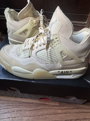 Jordan Air Jordan 4 Retro SP x Off-White Sail Mid Top 2020 CV9388-100