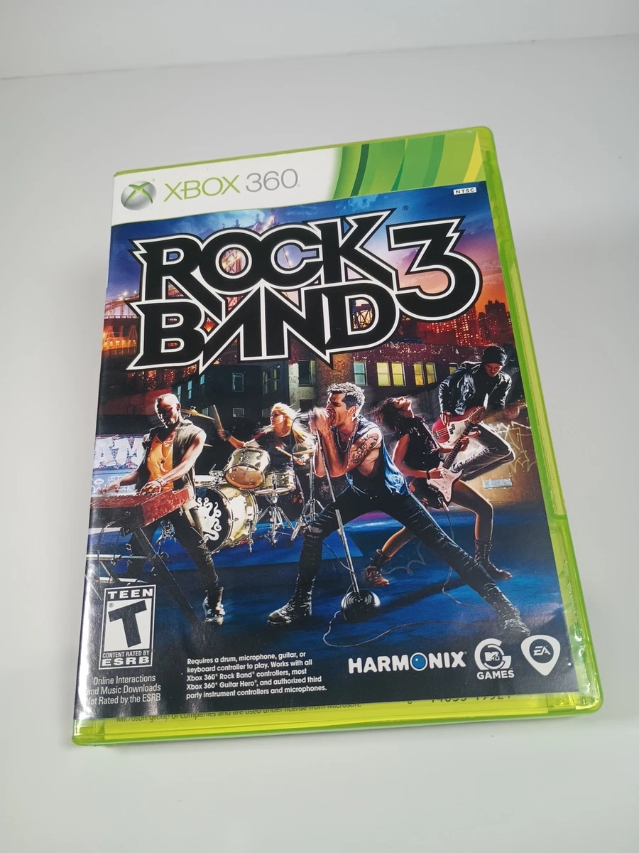 Rock Band 3 Microsoft Xbox 360 Video Games for sale | eBay