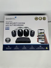 Swann Home/Business Wired DVR 1080p Full HD Security Camera System 8 Channels