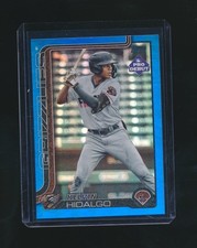 KELVIN HIDALGO 2025 TOPPS PRO DEBUT BLUE RC PARALLEL 018/150 #PD-46