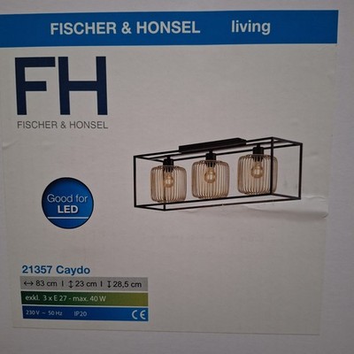 Fischer Honsel Lampe Caydo Neu