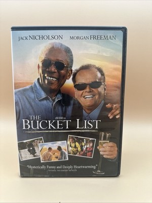 The Bucket List - DVD 2007 Widescreen ~ Jack Nicolson; Morgan Freeman