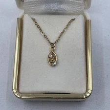 NEW Vintage 10K Black Hills Gold Tri-Color Necklace