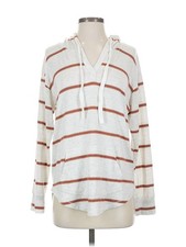 Market and Spruce Women White Pullover Sweater S