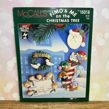 McCall's Fimo & Me on the Christmas Tree Polymer Clay Craft Book - HOTP