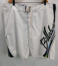 Vintage Billabong Board Shorts Size White Mark Occhilupo Surfing Y2K - Size 42
