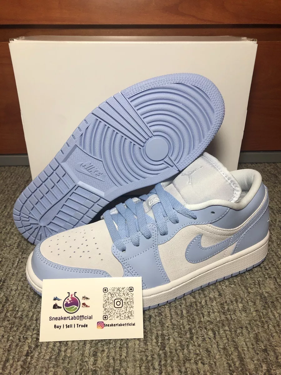 Nike Air Jordan 1 Low Football Grey White Aluminum DC0774-050 Women's Sizes