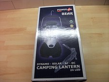 Lanterne solaire et dynamo 24 leds Bear Power Plus (neuve et non déballée)
