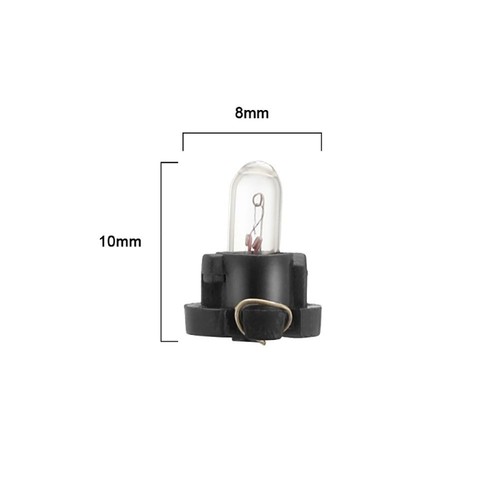 10pcs T3/T4.2 Halogen Bulb Warm White Panel Dash Light Automobile - Picture 2 of 7