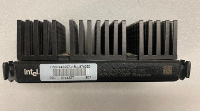 Vintage Intel Pentium PII 333/512/2.0V Slot1 CPU SL2KA or SL2S5 IBM FRU 01K4327