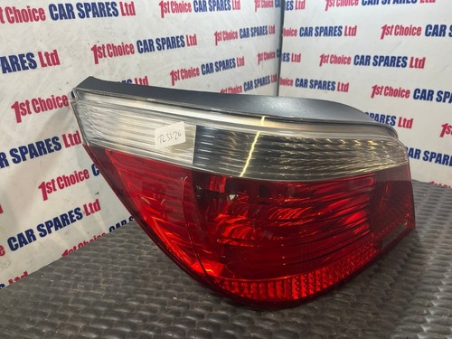 BMW 5 series e60 saloon 2005 pre-lci passenger rear tail light lamp - Picture 2 of 6