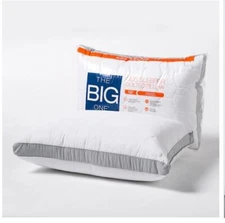 The Big One Quilted Side Sleeper Bed Pillow - Overfilled with extra firm support