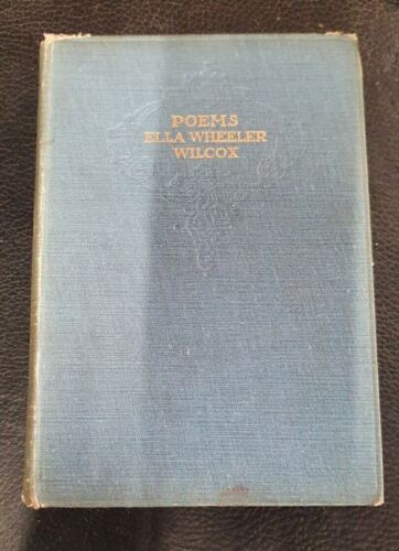 Poems By Ella Wilcox book Cut By Hand rs39 - Picture 1 of 4