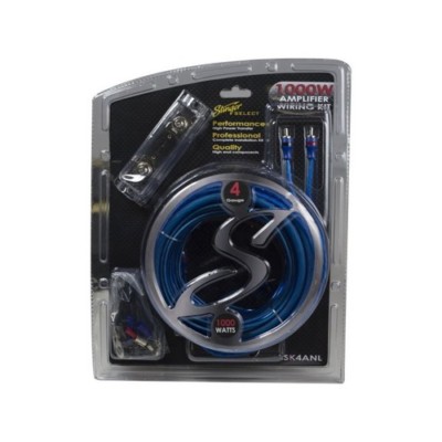 Stinger SSK4ANL Select 4Ga 1000W Amplifier Wiring Kit W/100 Amp ANL Fuseholder