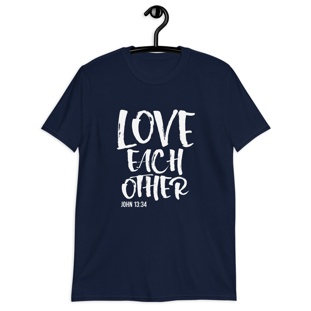 ALTRA T Shirt Cristiana Amatevi Giovanni 13:34 Bibbia che dice maglietta cristiana