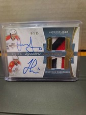 15-16 The Cup Dual Signatures Jaromir Jagr & Johnathan Huberdeau /35