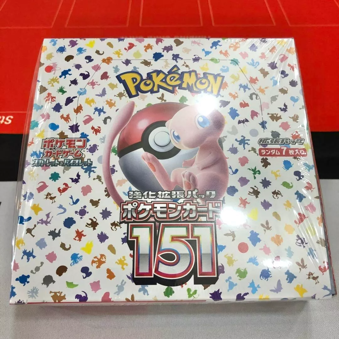 Japanese Pokémon TCG Scarlet & Violet Pokemon 151 Booster Box JPN SELLER  SEALED