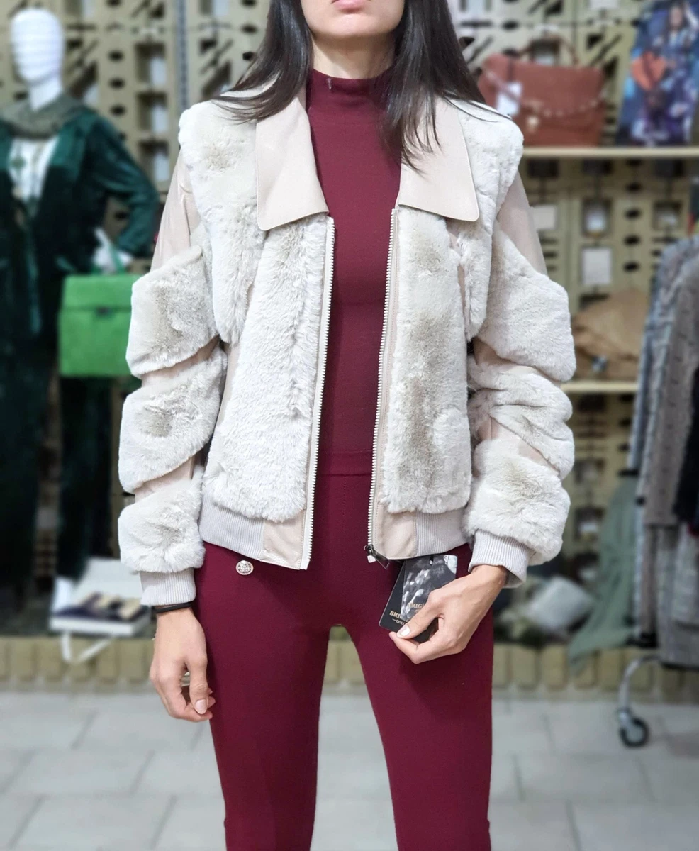Giacca clearance simil pelliccia