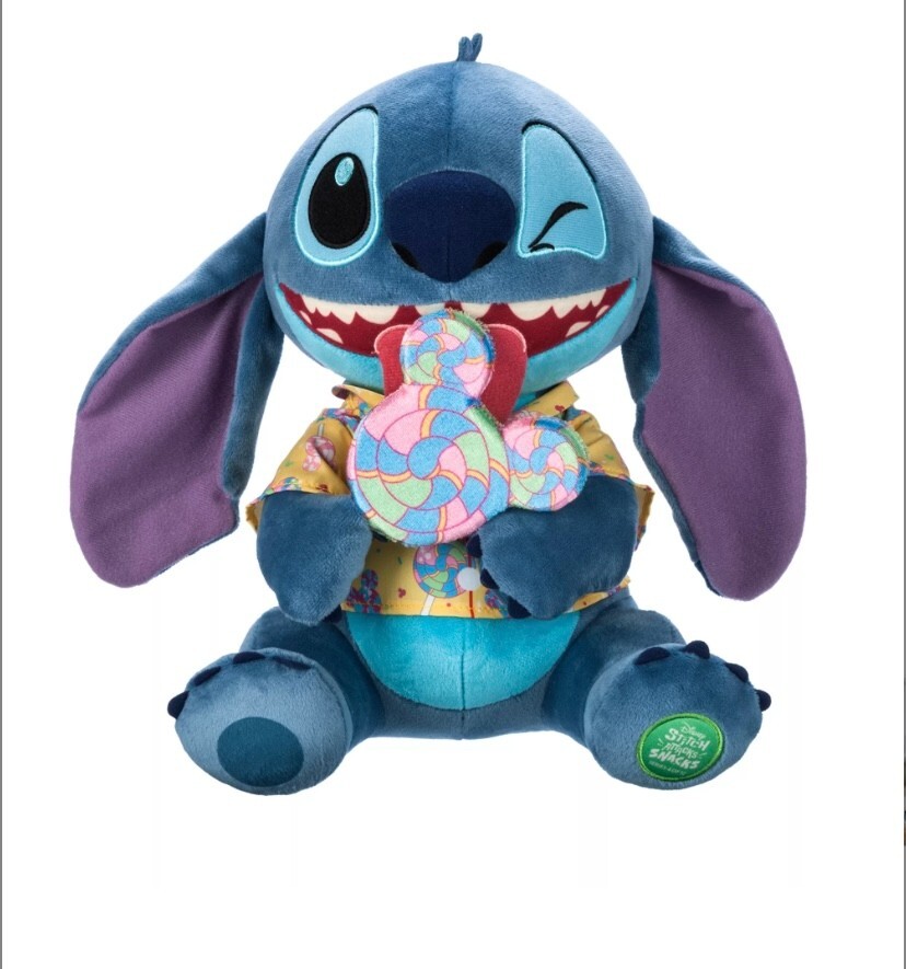 Peluche Stitch Disney doudou moyen de la collection gourmande numéro 4 sur 12