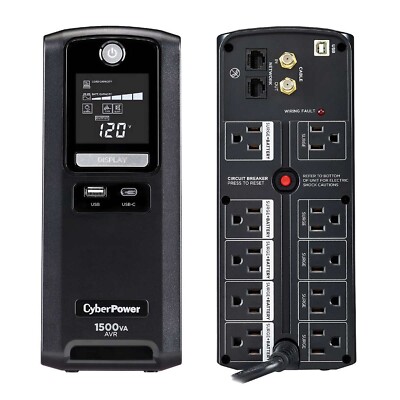 UNINTERRUPTED POWER SUPPLY UNIT UPS BATTERY BACKUP SURGE PROTECTOR FOR HOME NEW