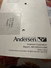 Andersen Gliding Patio Door Auxiliary Foot Lock 200&400 Series White New Sealed — photo 3