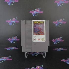 Gauntlet II Nintendo NES Cartridge + Manual MD Authentic / Tested - (See Pics)